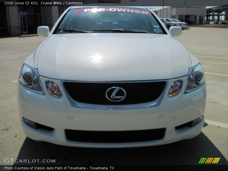 Crystal White / Cashmere 2006 Lexus GS 430