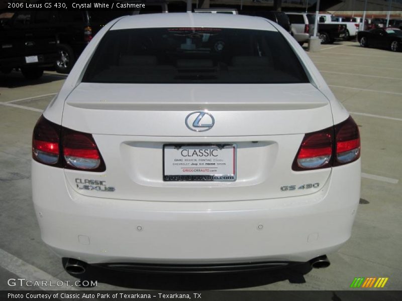 Crystal White / Cashmere 2006 Lexus GS 430
