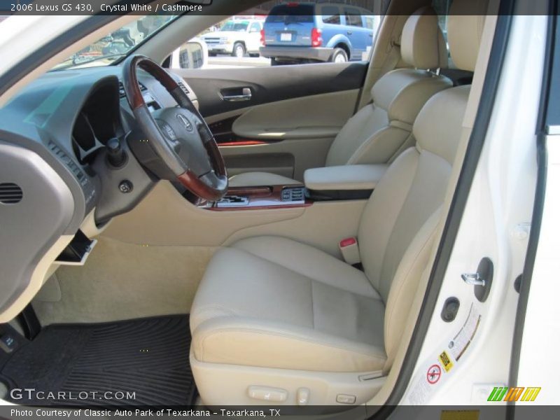 Crystal White / Cashmere 2006 Lexus GS 430