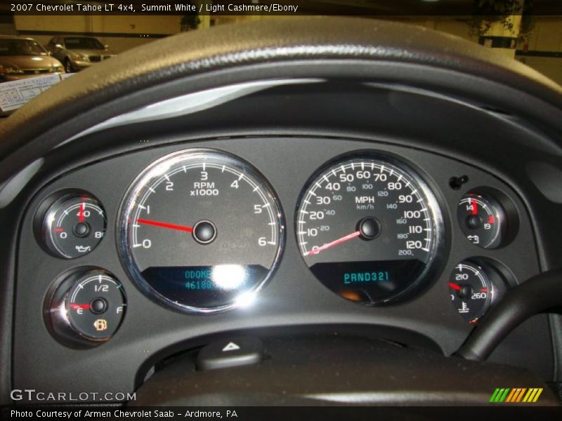 Summit White / Light Cashmere/Ebony 2007 Chevrolet Tahoe LT 4x4