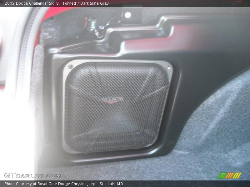 TorRed / Dark Slate Gray 2009 Dodge Challenger SRT8