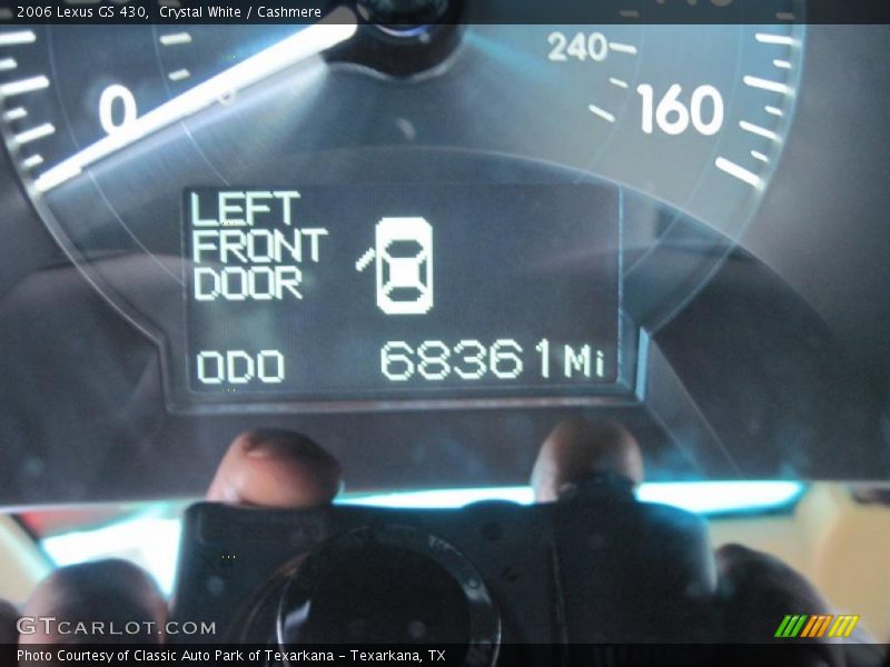 Crystal White / Cashmere 2006 Lexus GS 430