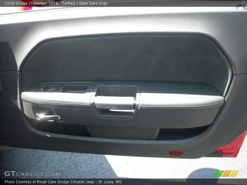 TorRed / Dark Slate Gray 2009 Dodge Challenger SRT8