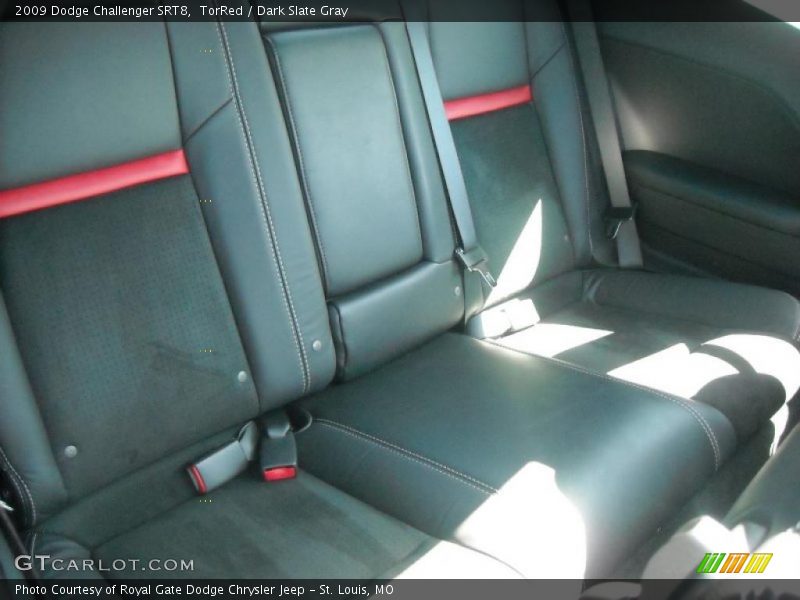 TorRed / Dark Slate Gray 2009 Dodge Challenger SRT8