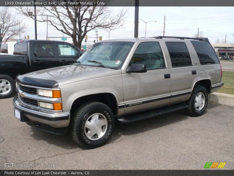 Light Pewter Metallic / Gray 1999 Chevrolet Tahoe LS 4x4