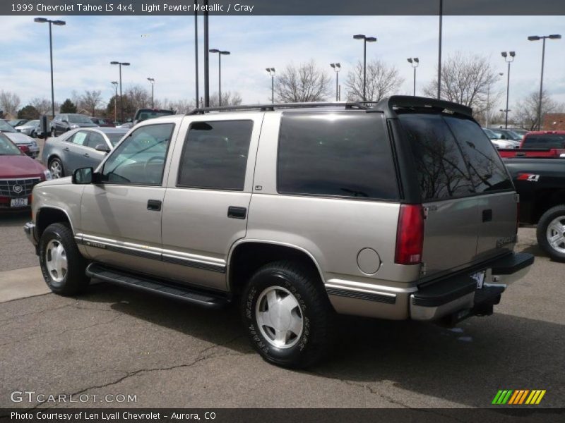 Light Pewter Metallic / Gray 1999 Chevrolet Tahoe LS 4x4