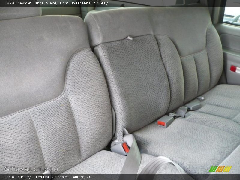 Light Pewter Metallic / Gray 1999 Chevrolet Tahoe LS 4x4
