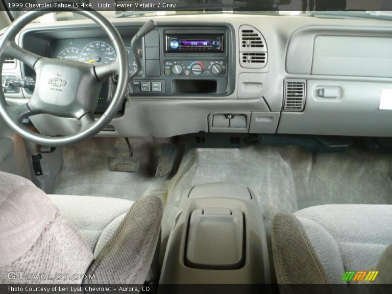 Light Pewter Metallic / Gray 1999 Chevrolet Tahoe LS 4x4
