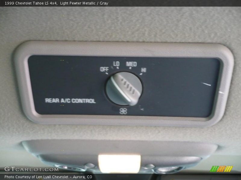 Light Pewter Metallic / Gray 1999 Chevrolet Tahoe LS 4x4