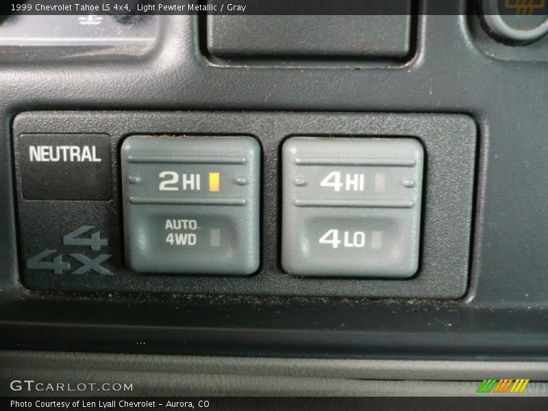 Light Pewter Metallic / Gray 1999 Chevrolet Tahoe LS 4x4