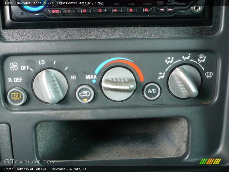 Light Pewter Metallic / Gray 1999 Chevrolet Tahoe LS 4x4
