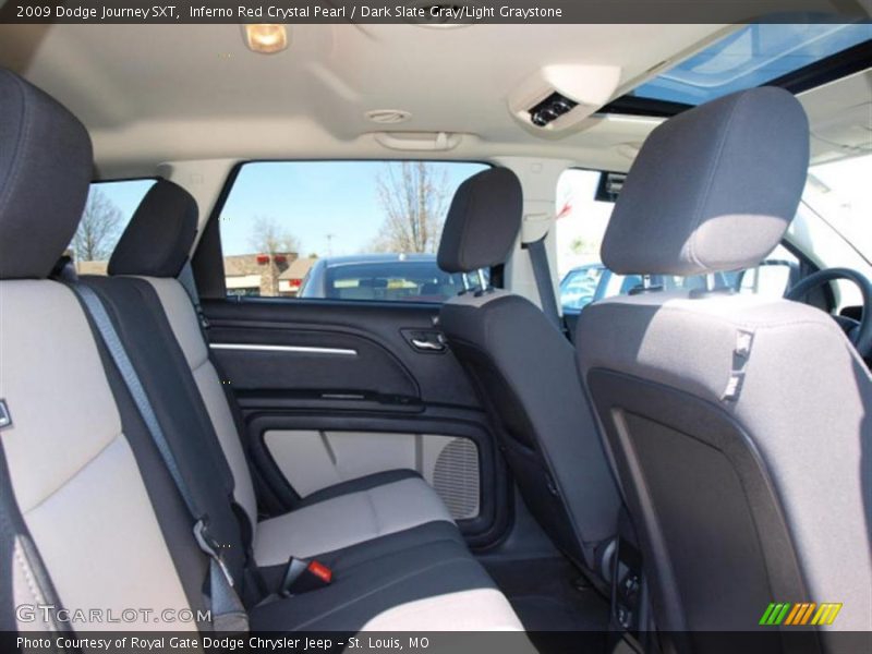 Inferno Red Crystal Pearl / Dark Slate Gray/Light Graystone 2009 Dodge Journey SXT