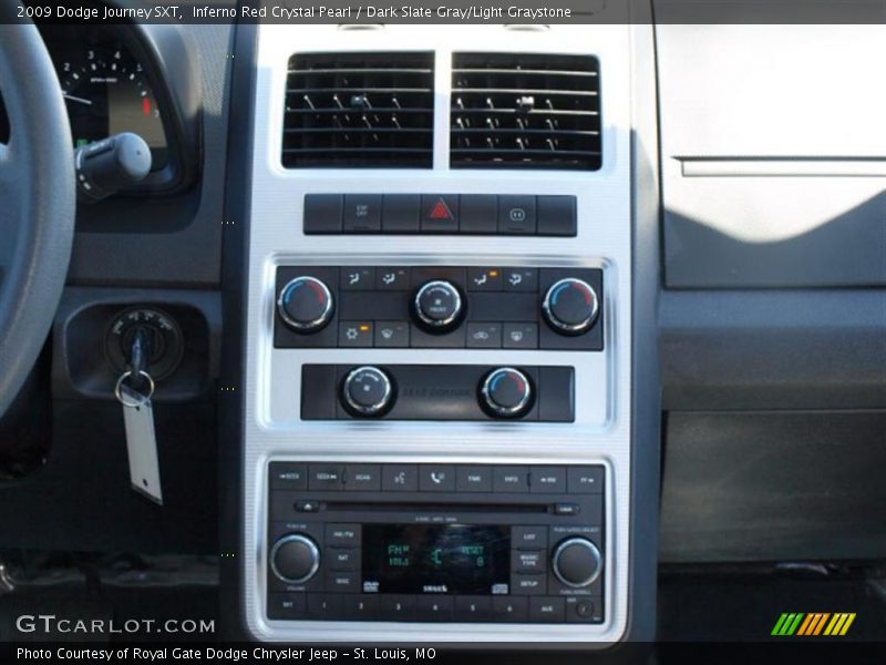 Inferno Red Crystal Pearl / Dark Slate Gray/Light Graystone 2009 Dodge Journey SXT