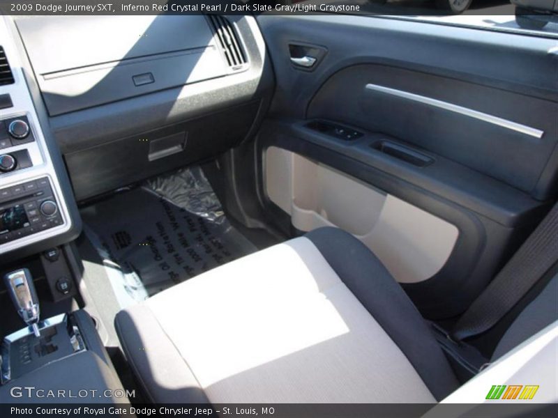 Inferno Red Crystal Pearl / Dark Slate Gray/Light Graystone 2009 Dodge Journey SXT