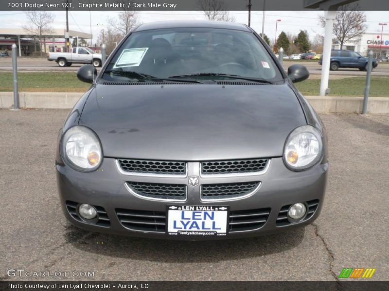 Graphite Metallic / Dark Slate Gray 2003 Dodge Neon SXT