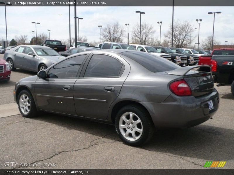 Graphite Metallic / Dark Slate Gray 2003 Dodge Neon SXT
