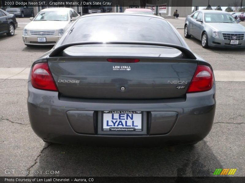 Graphite Metallic / Dark Slate Gray 2003 Dodge Neon SXT