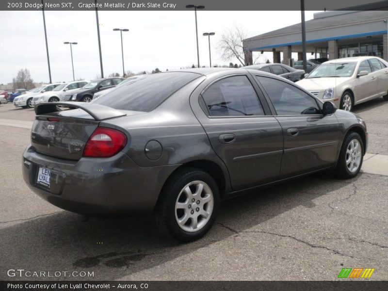 Graphite Metallic / Dark Slate Gray 2003 Dodge Neon SXT