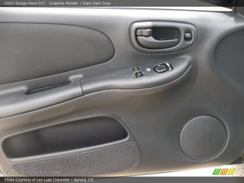 Graphite Metallic / Dark Slate Gray 2003 Dodge Neon SXT