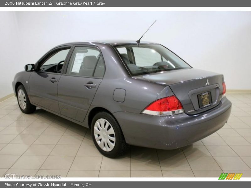Graphite Gray Pearl / Gray 2006 Mitsubishi Lancer ES