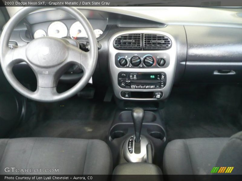 Graphite Metallic / Dark Slate Gray 2003 Dodge Neon SXT