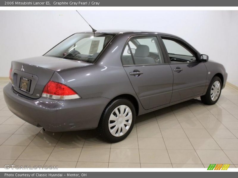 Graphite Gray Pearl / Gray 2006 Mitsubishi Lancer ES