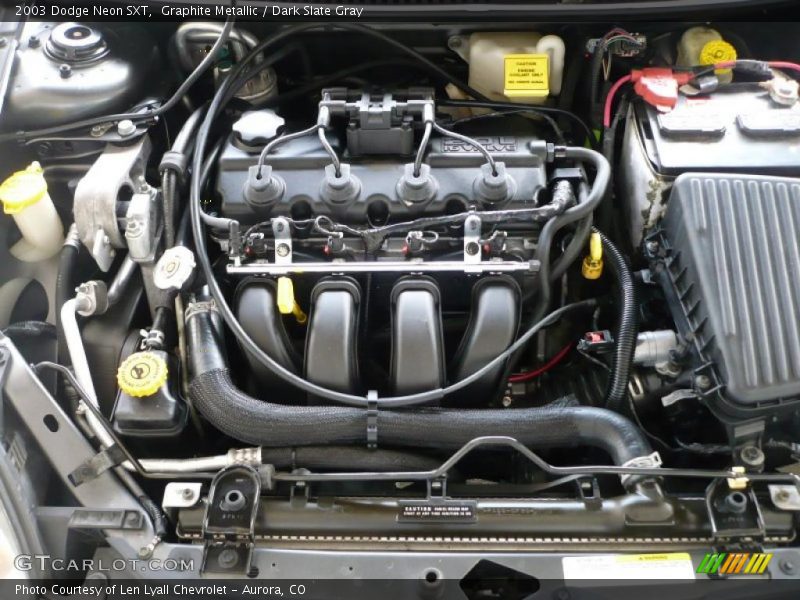 Graphite Metallic / Dark Slate Gray 2003 Dodge Neon SXT