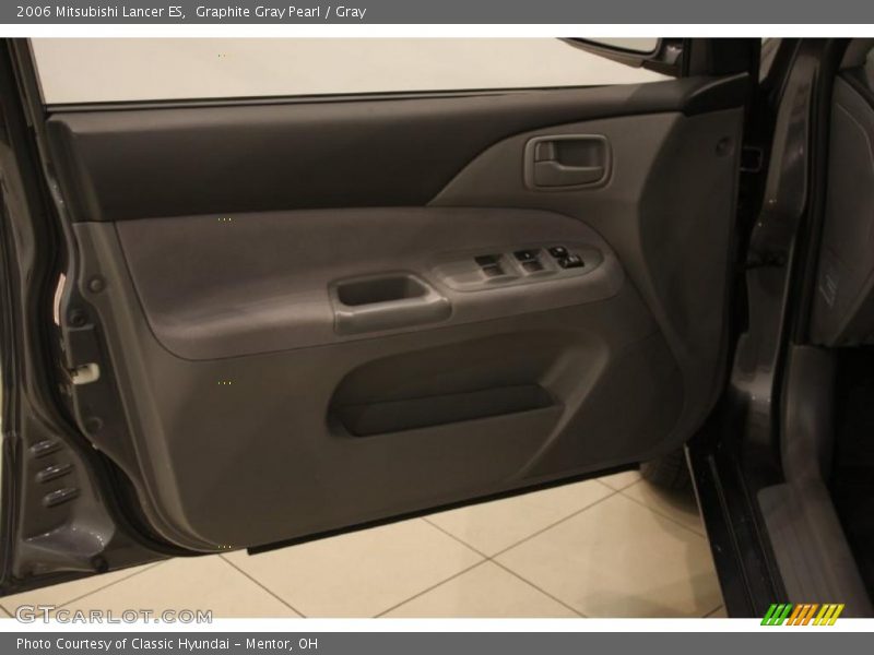 Graphite Gray Pearl / Gray 2006 Mitsubishi Lancer ES