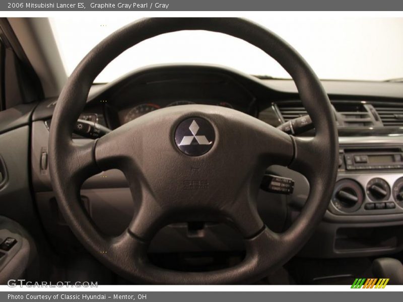 Graphite Gray Pearl / Gray 2006 Mitsubishi Lancer ES