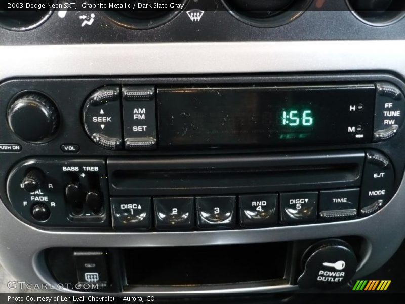 Graphite Metallic / Dark Slate Gray 2003 Dodge Neon SXT