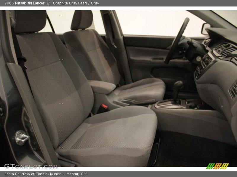 Graphite Gray Pearl / Gray 2006 Mitsubishi Lancer ES