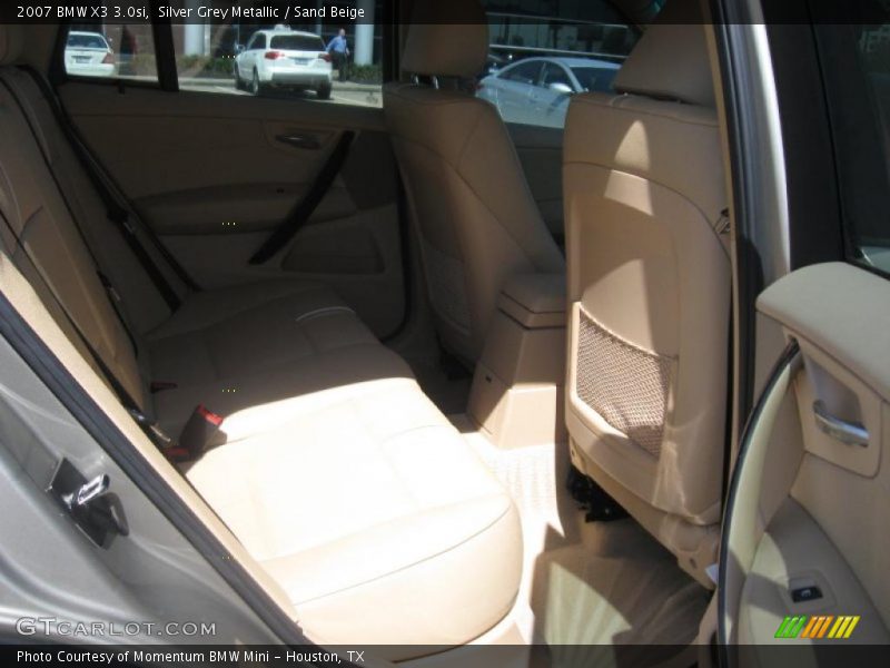 Silver Grey Metallic / Sand Beige 2007 BMW X3 3.0si