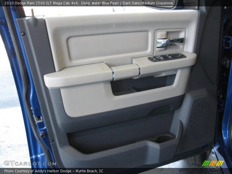 Deep Water Blue Pearl / Dark Slate/Medium Graystone 2010 Dodge Ram 2500 SLT Mega Cab 4x4