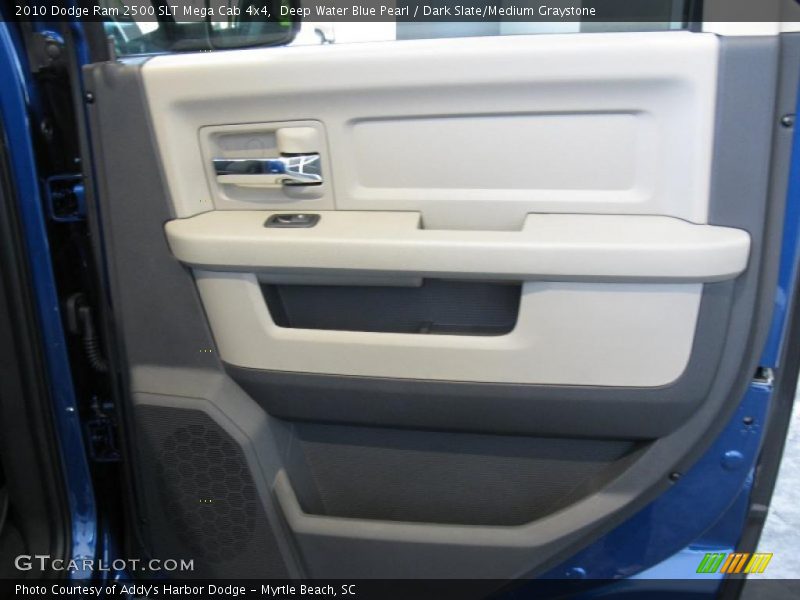 Deep Water Blue Pearl / Dark Slate/Medium Graystone 2010 Dodge Ram 2500 SLT Mega Cab 4x4