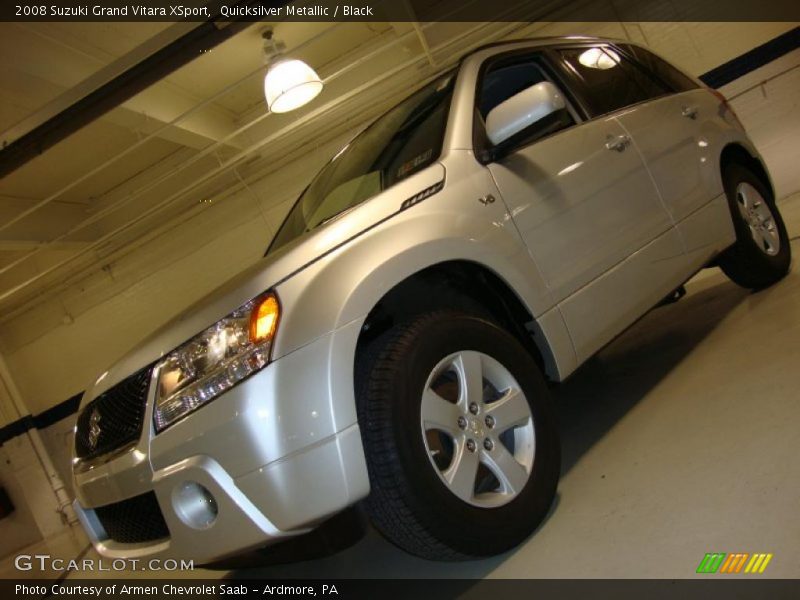 Quicksilver Metallic / Black 2008 Suzuki Grand Vitara XSport