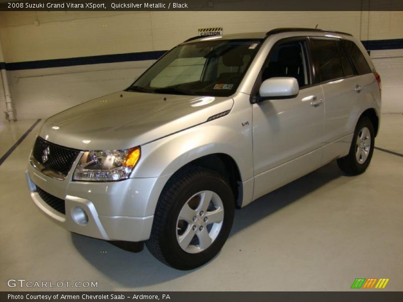 Quicksilver Metallic / Black 2008 Suzuki Grand Vitara XSport