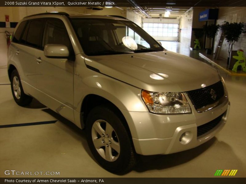 Quicksilver Metallic / Black 2008 Suzuki Grand Vitara XSport