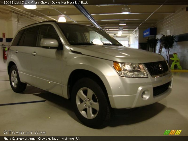 Quicksilver Metallic / Black 2008 Suzuki Grand Vitara XSport