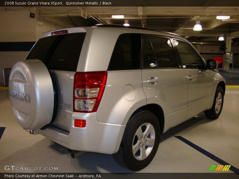 Quicksilver Metallic / Black 2008 Suzuki Grand Vitara XSport