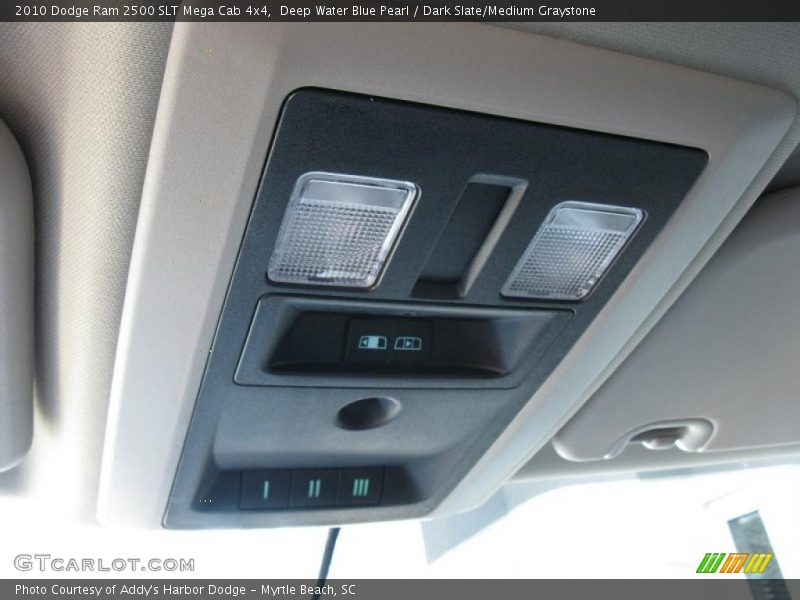 Deep Water Blue Pearl / Dark Slate/Medium Graystone 2010 Dodge Ram 2500 SLT Mega Cab 4x4
