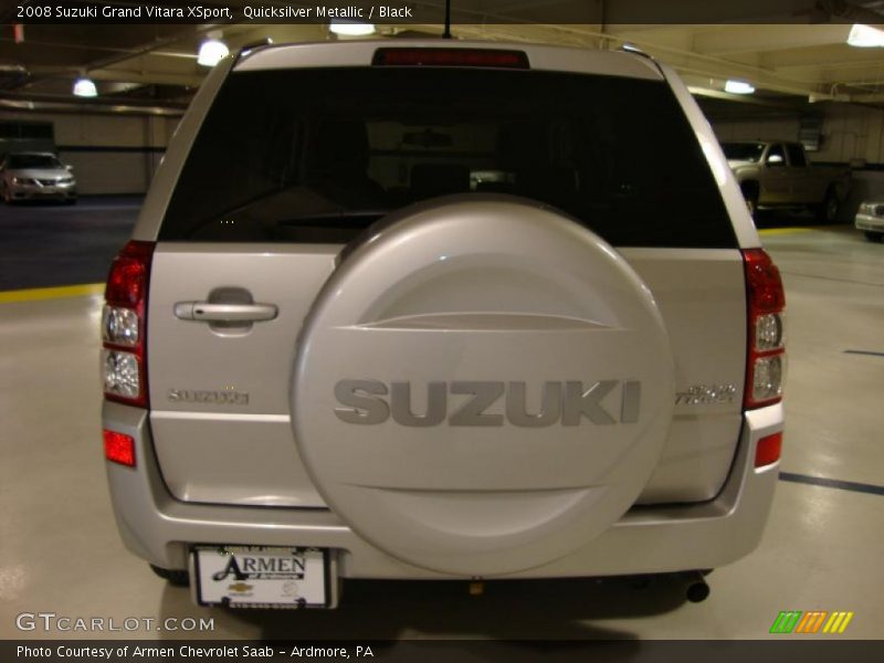 Quicksilver Metallic / Black 2008 Suzuki Grand Vitara XSport