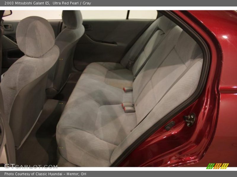 Ultra Red Pearl / Gray 2003 Mitsubishi Galant ES