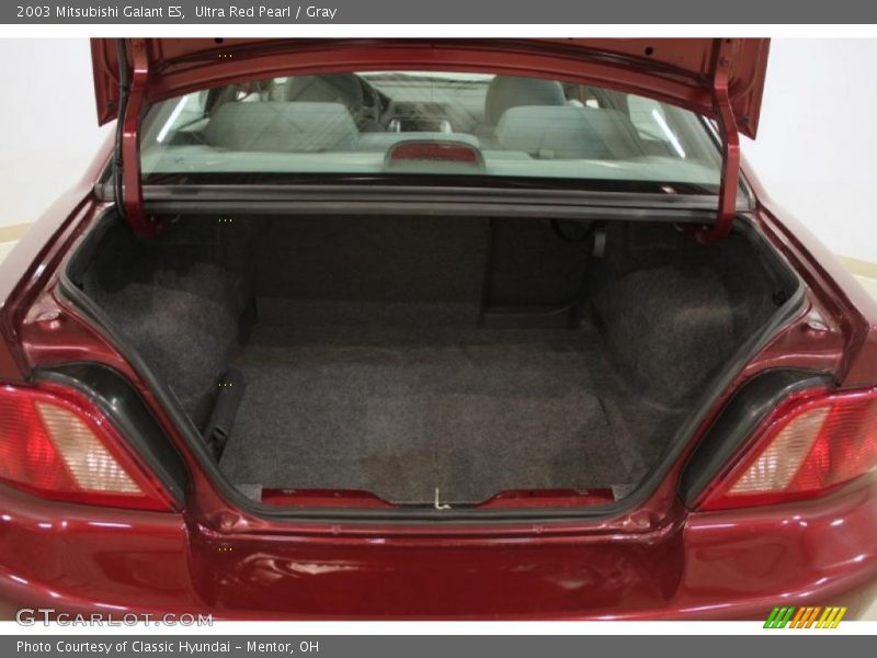 Ultra Red Pearl / Gray 2003 Mitsubishi Galant ES