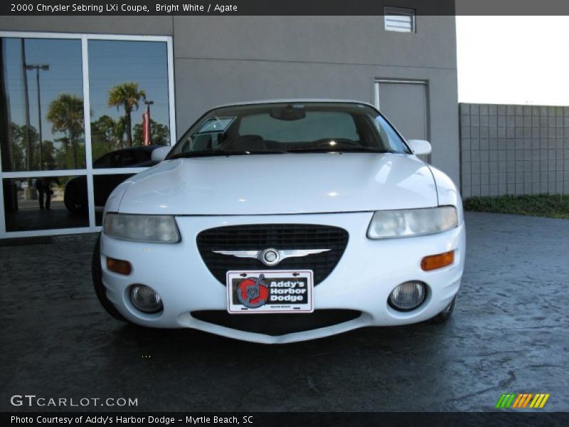Bright White / Agate 2000 Chrysler Sebring LXi Coupe