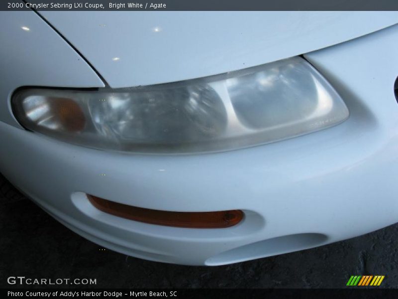 Bright White / Agate 2000 Chrysler Sebring LXi Coupe