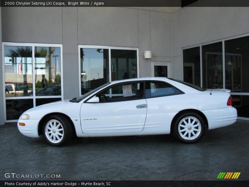 Bright White / Agate 2000 Chrysler Sebring LXi Coupe