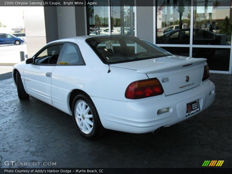 Bright White / Agate 2000 Chrysler Sebring LXi Coupe