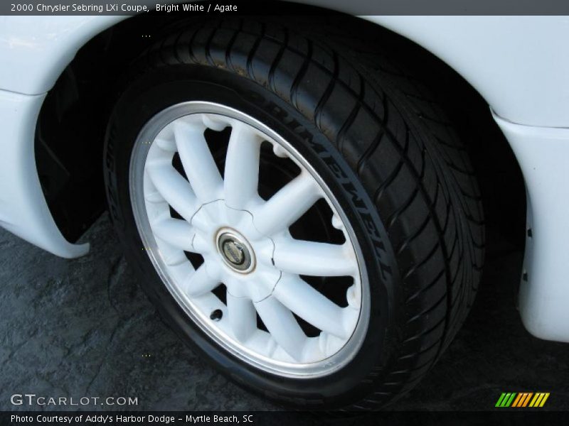 Bright White / Agate 2000 Chrysler Sebring LXi Coupe