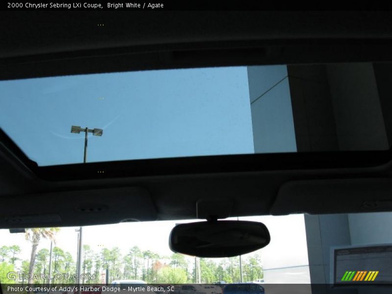 Bright White / Agate 2000 Chrysler Sebring LXi Coupe