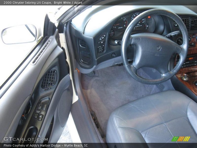 Bright White / Agate 2000 Chrysler Sebring LXi Coupe